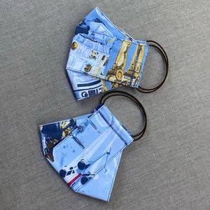 😷 2 Kids Washable face masks / “Star Wars” print